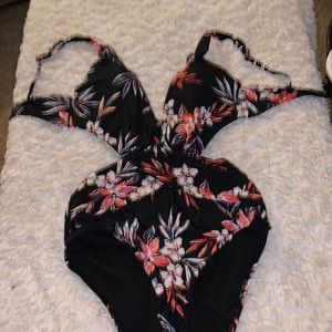 Floral one piece
